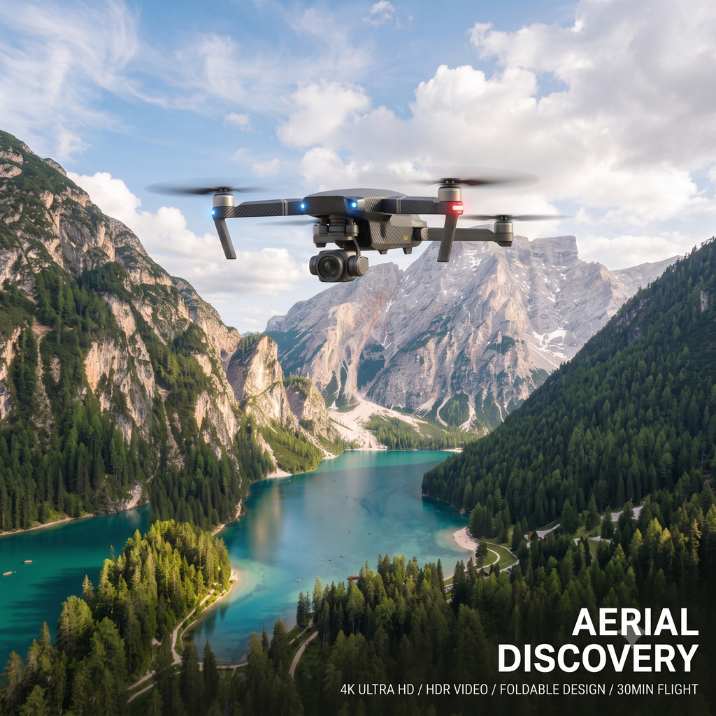 Profi Wärmebild-Drohne mit 4K Kamera, Infrarot & GPS, für Jagd, Sicherheit und Industrie