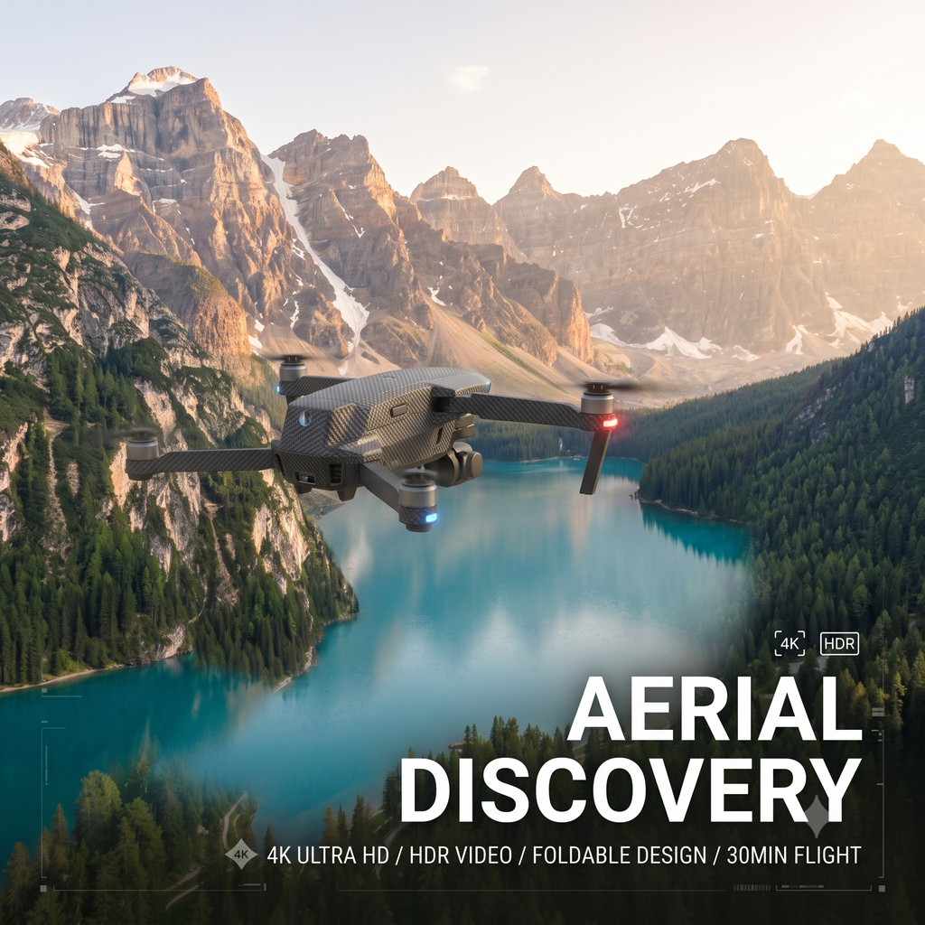 Profi Wärmebild-Drohne mit 4K Kamera, Infrarot & GPS, für Jagd, Sicherheit und Industrie